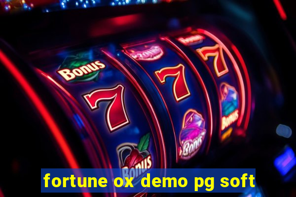 fortune ox demo pg soft